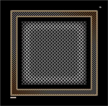 Armine İpek Eşarp Nostalji - 8834-32 Siyah Twill