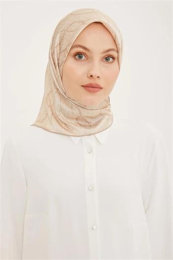 Armine İpek Eşarp Nostalji - 8925-39 Soft Bej Sura