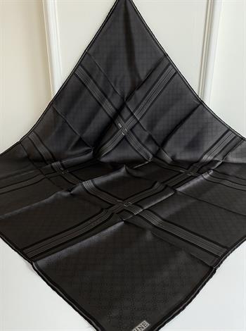 Armine İpek Eşarp Nostalji - 9054-57 Antrasit Sura