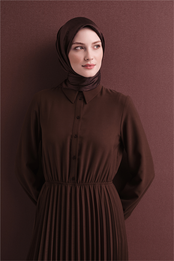 Armine Jakarlı İpek Eşarp 2027 Kış - 9647-87 Bordo
