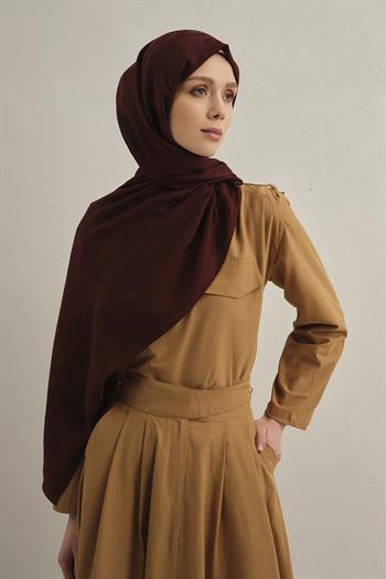 Armine Lyocell Şal - 1 - Bordo 32