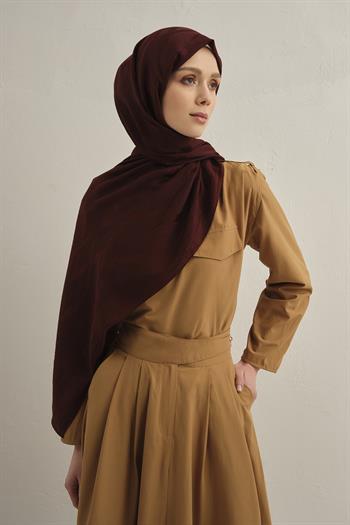 Armine Lyocell Şal - 1 - Bordo 32