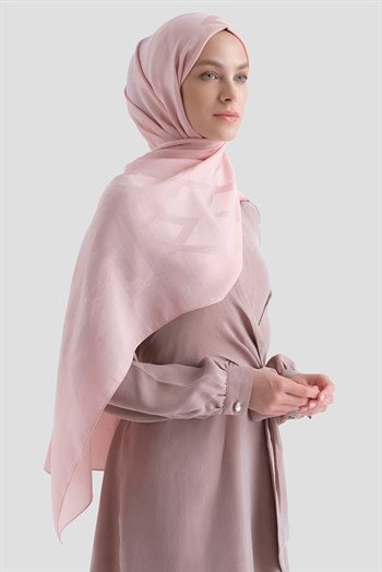 Armine Lyocell Şal - 1 - Pudra 80
