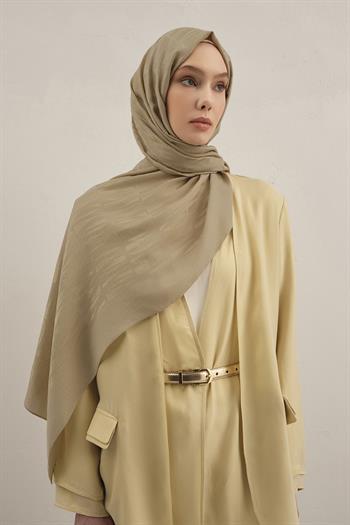 Armine Lyocell Şal - 3 - Bej 64