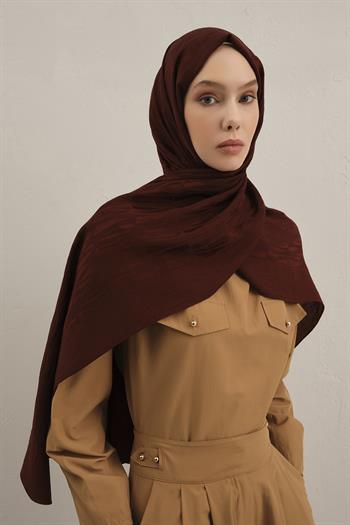 Armine Lyocell Şal - 3 - Bordo 32