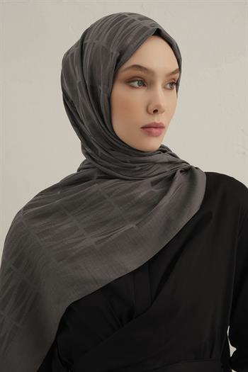 Armine Lyocell Şal - 3 - Füme 18