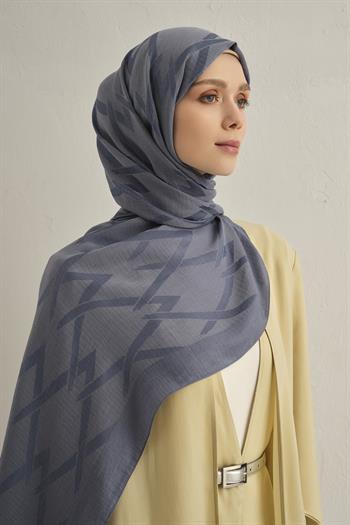 Armine Lyocell Şal - 1 - Kot Mavi 26