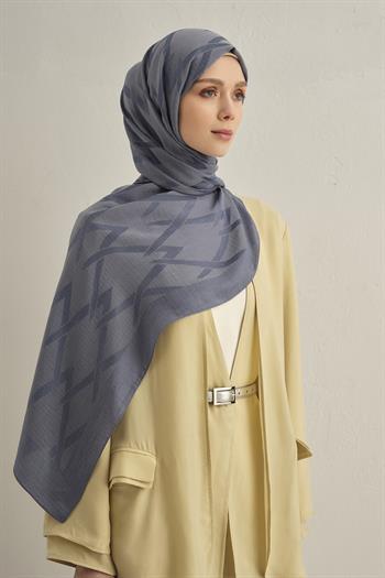 Armine Lyocell Şal - 1 - Kot Mavi 26