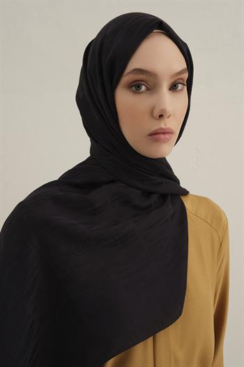 Armine Lyocell Şal - 3 - Koyu Lacivert 03