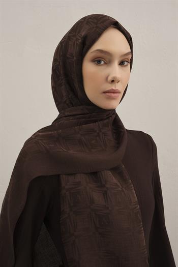 Armine Lyocell Şal - 6 - Acı Kahve 10
