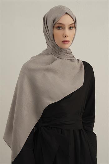 Armine Lyocell Şal - 6 - Gri 20