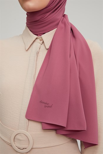 Armine Medine İpeği Şal - Gülkurusu 1030