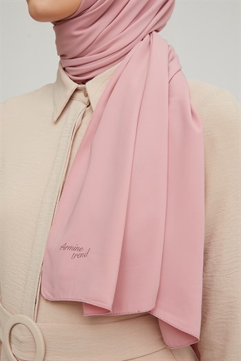 Armine Medine İpeği Şal - Pudra 1032