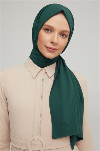 Armine Medine İpeği Şal - Zümrüt 1016