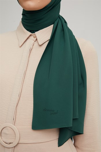 Armine Medine İpeği Şal - Zümrüt 1016