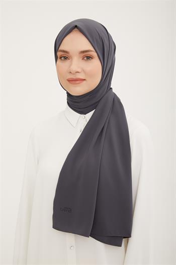 Armine Medine İpeği Şal - Füme 99001