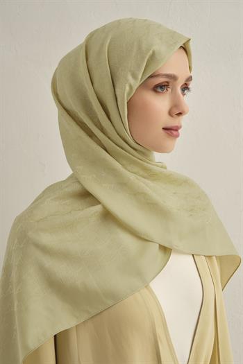 Armine Pamora Şal - Monogram Desenli 3 - Çağla 51