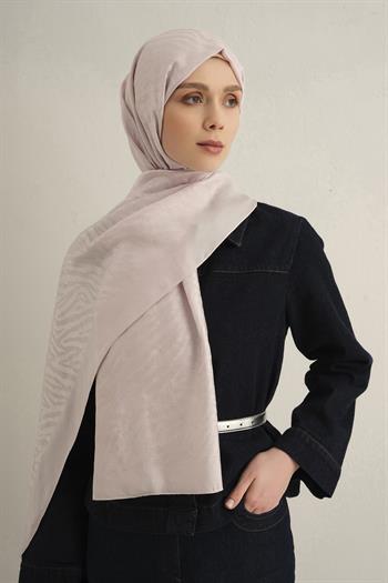 Armine Pamora Şal - Zebra Desenli 1 - Açık Lila 44