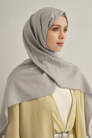 Armine Pamora Şal - Zebra Desenli 1 - Gri 20