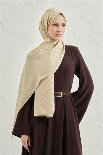 Armine Pamuk İpek Şal - Soft Camel 62
