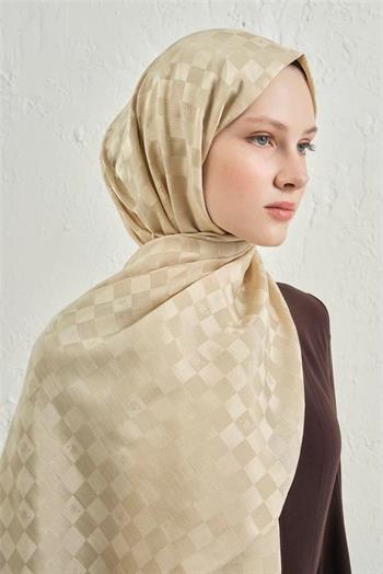 Armine Pamuk İpek Şal - Soft Camel 62