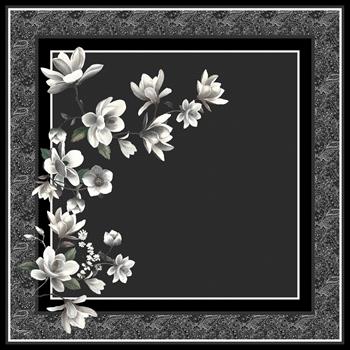 Armine Sport Twill Eşarp - 8532-102 Siyah