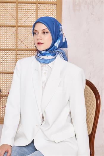 Armine Sport Twill Eşarp - 8532-105 İndigo