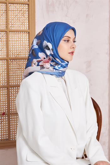 Armine Sport Twill Eşarp - 8532-105 İndigo