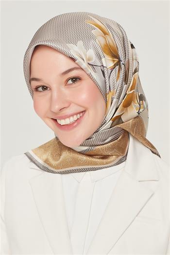 Armine Sport Twill Eşarp - 8532-83 Gold