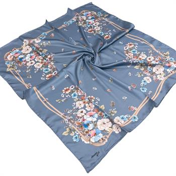 Armine Sport Twill Eşarp - 8533-32 İndigo