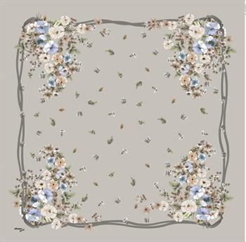 Armine Sport Twill Eşarp - 8533-93 Gri