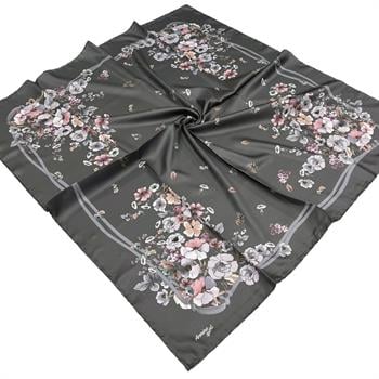 Armine Sport Twill Eşarp - 8533-94 Füme