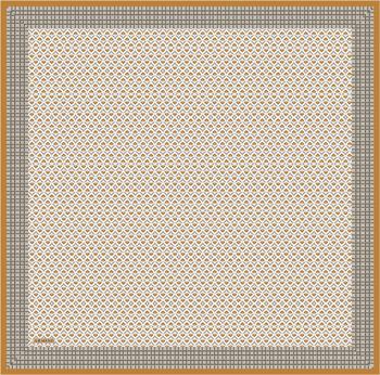 Armine Sport Twill Eşarp - 8557-36 Bej Turuncu