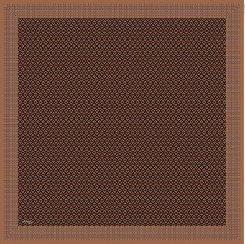 Armine Sport Twill Eşarp - 8557-83 Acı Kahve