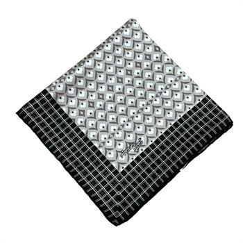 Armine Sport Twill Eşarp - 8557-91 Açık Gri Siyah