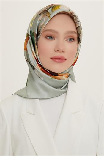 Armine Sport Twill Eşarp - 8723-39 Çağla