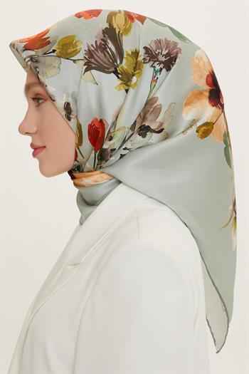 Armine Sport Twill Eşarp - 8723-39 Çağla