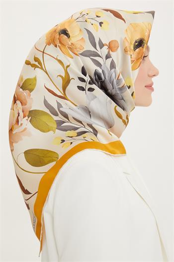 Armine Sport Twill Eşarp - 8740-34 Turuncu