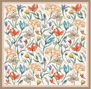 Armine Sport Twill Eşarp - 8825-03 Bej