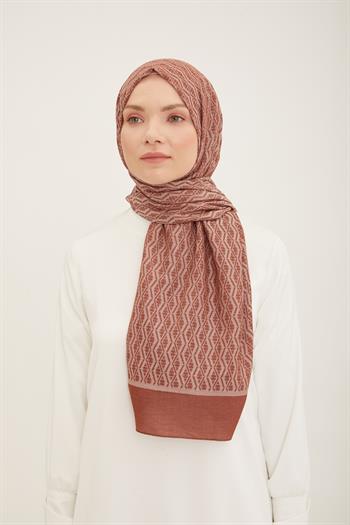 Armine Trend Akasya Şal - 1 - Açık Kahve 23033