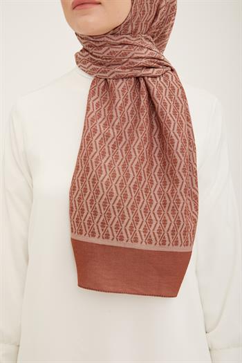 Armine Trend Akasya Şal - 1 - Açık Kahve 23033