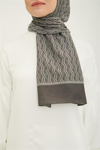 Armine Trend Akasya Şal - 1 - Antrasit 23021