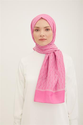 Armine Trend Akasya Şal - 1 - Fuşya 23070