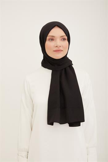 Armine Trend Akasya Şal - 1 - Siyah 83