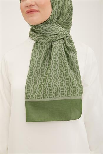 Armine Trend Akasya Şal - 1 - Yeşil 23055