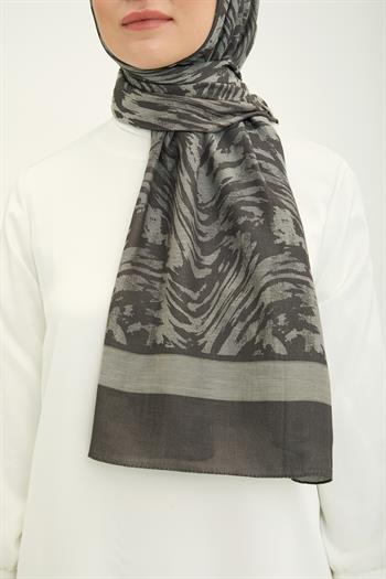 Armine Trend Akasya Şal - 2 - Antrasit 23021