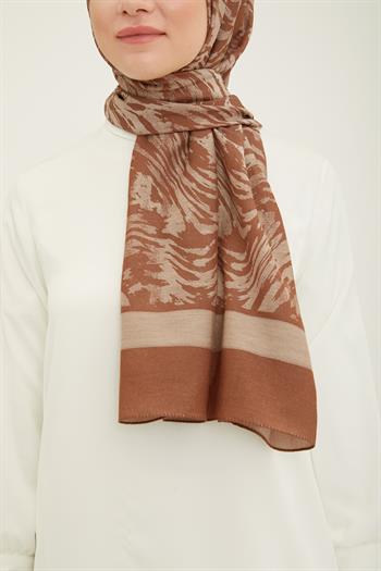 Armine Trend Akasya Şal - 2 - Kahve 23033