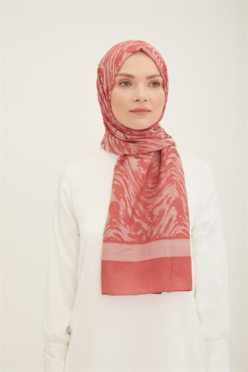 Armine Trend Akasya Şal - 2 - Mercan 22031