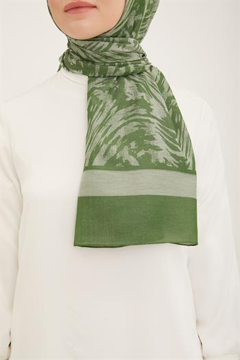 Armine Trend Akasya Şal - 2 - Yeşil 23055