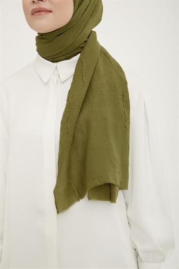 Armine Trend Bambu Şal - Haki 35